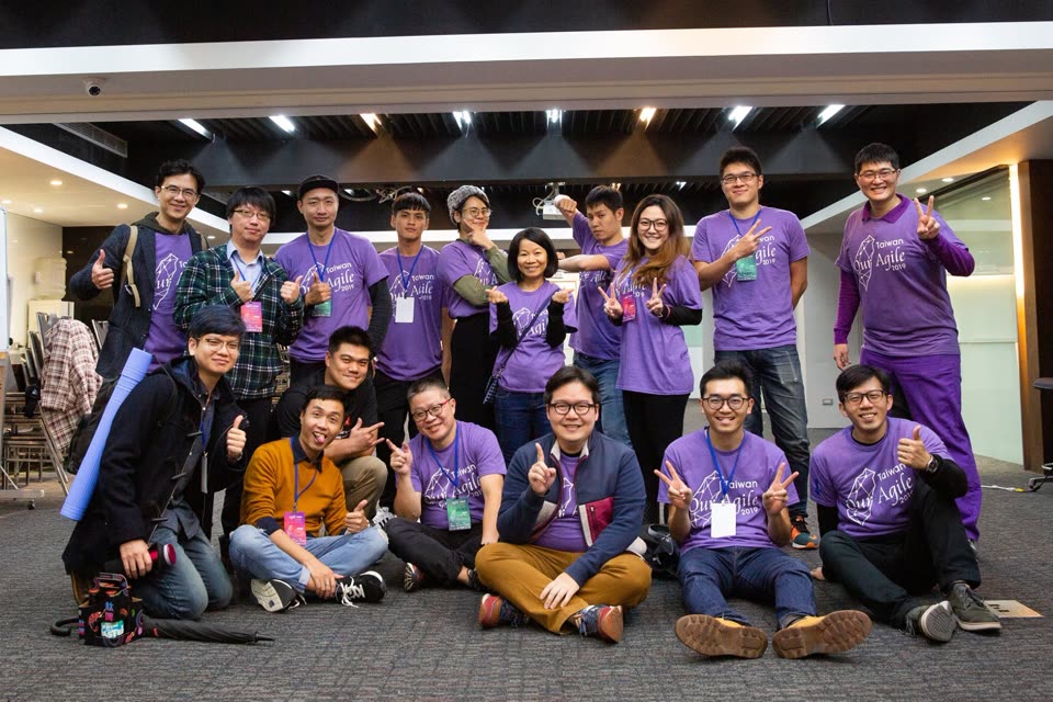 Agile Taipei 社群聚會參與者合影