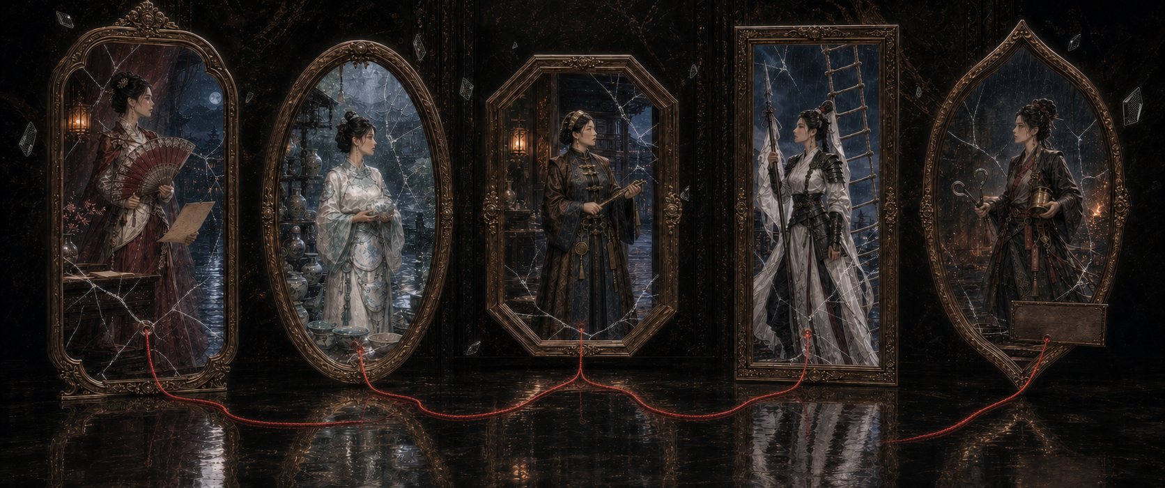 分鏡 DC10-B:五面命鏡——鏡面裂痕版