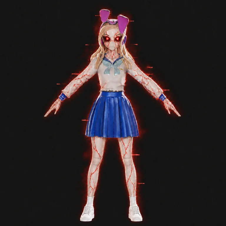 Bunny 邦妮，SWANKY MODELS 名冊照（力量解放）（AI 生成，非真人照片）