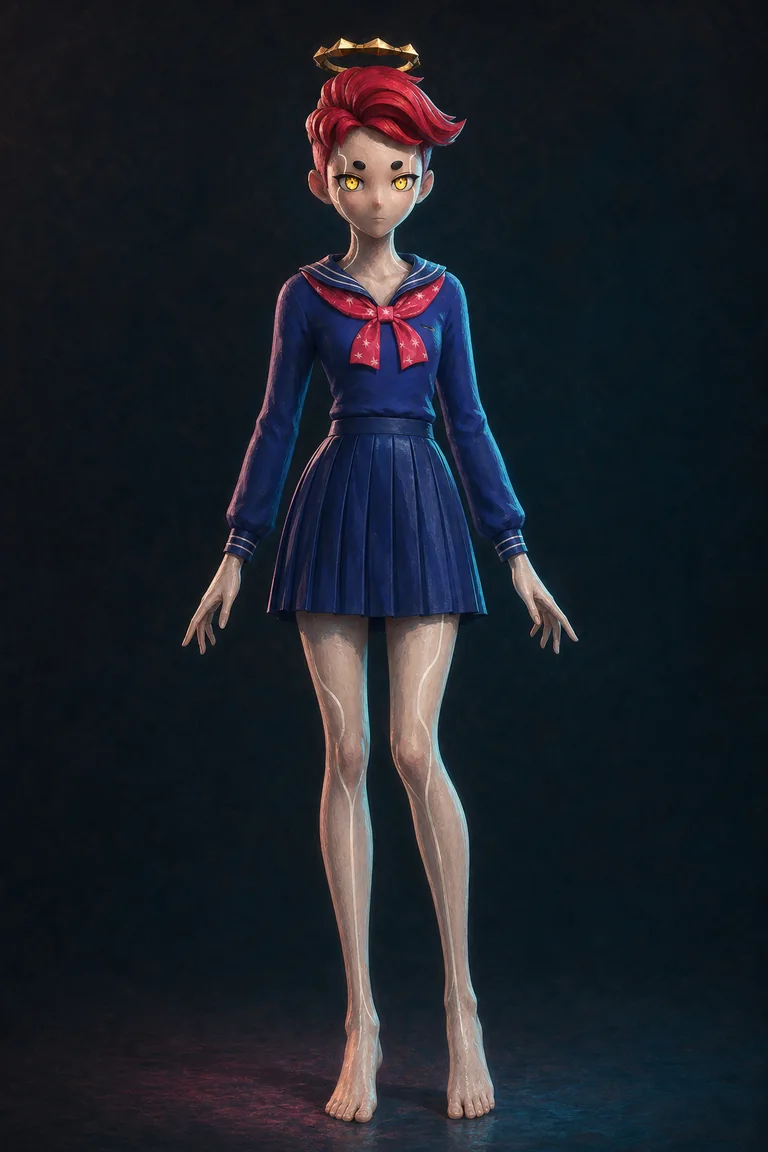 CloneX #17474，SWANKY MODELS 名冊照（卡通）（AI 生成，非真人照片）