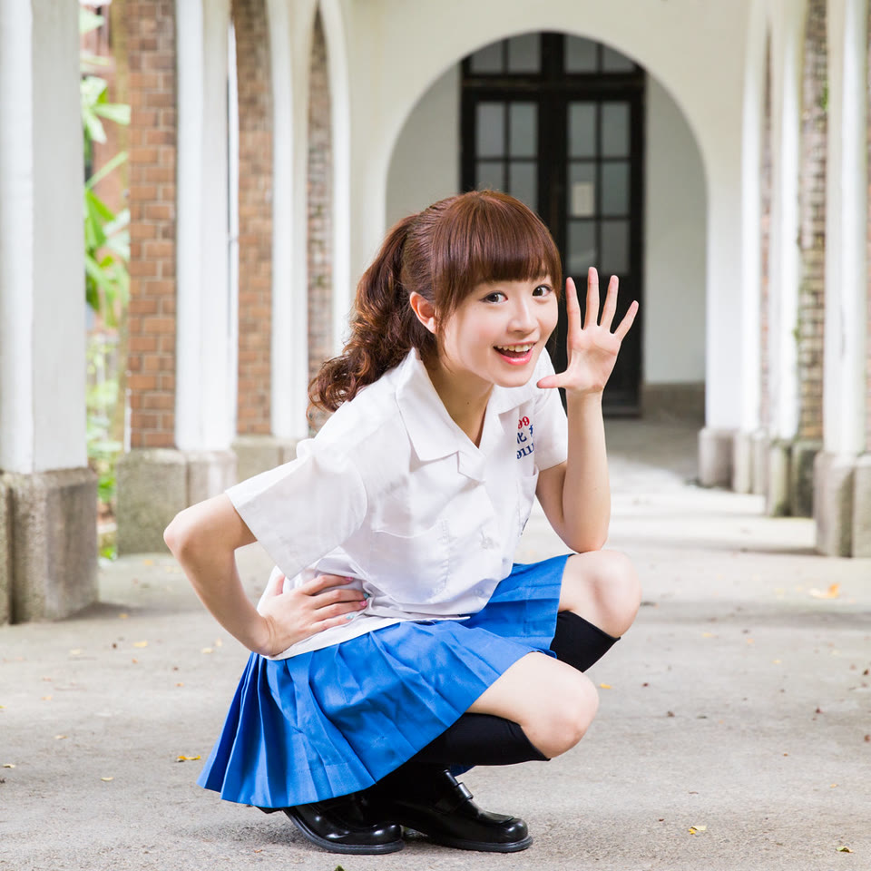 2015-08-15 陳姵雯Peggy╳史旺基「制服女孩試鏡」相簿封面