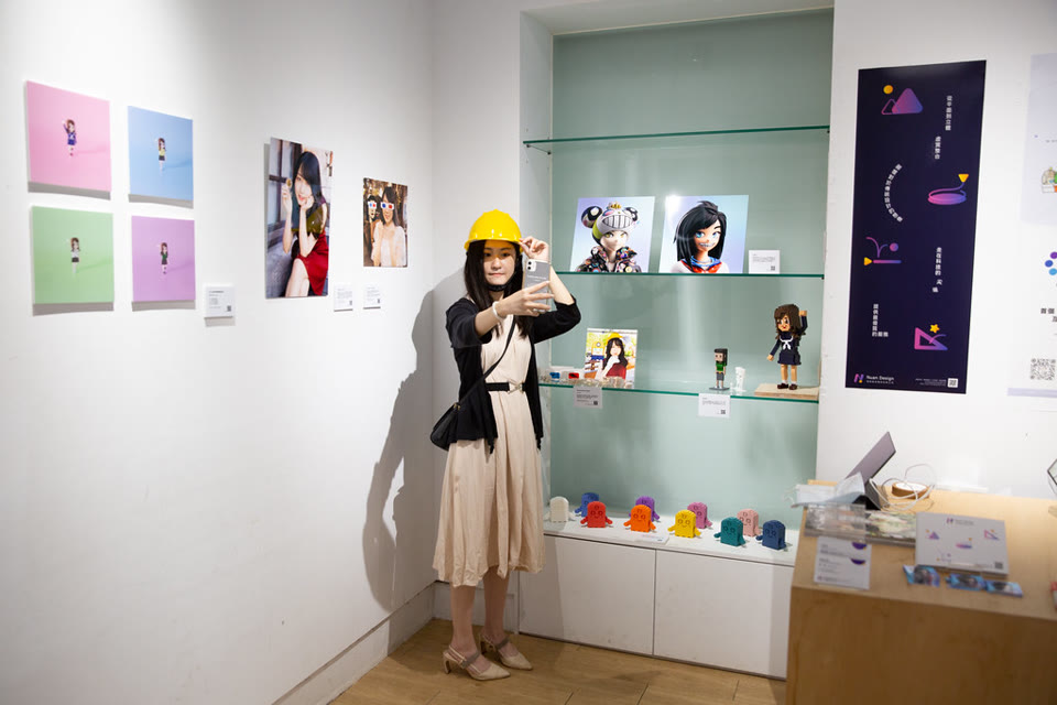 ArtfN 展位空間、作品與參展者