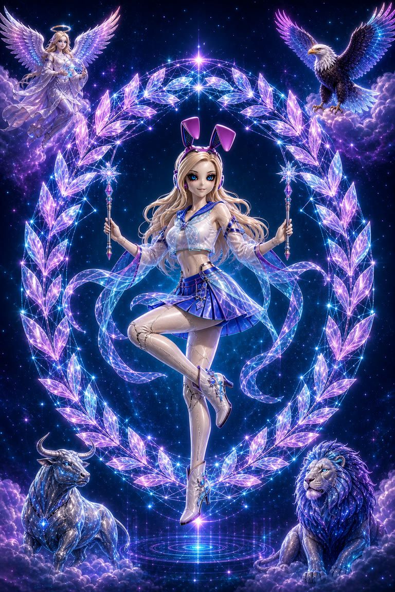 以 CloneX #15755 為主角的世界牌