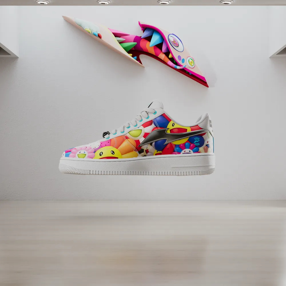 RTFKT x Nike Air Force 1 - Murakami Drip 🌸💧，RTFKT Clone X Forging SZN 1 (FORGED) ⚒️ 系列