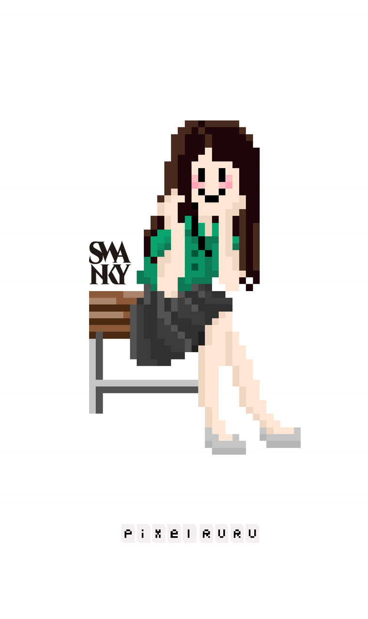 加密女孩 NFT 插畫合作卡面